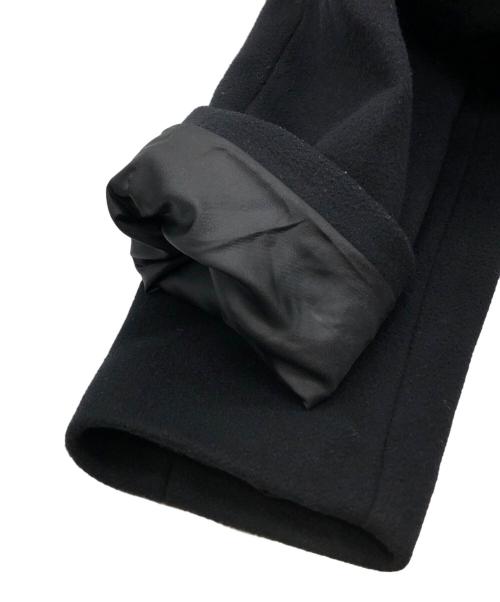 JOURNAL STANDARD（ジャーナルスタンダード）JOURNAL STANDARD (ジャーナルスタンダード) スーパー140ビーバーフードコート ブラック サイズ:36の古着・服飾アイテム