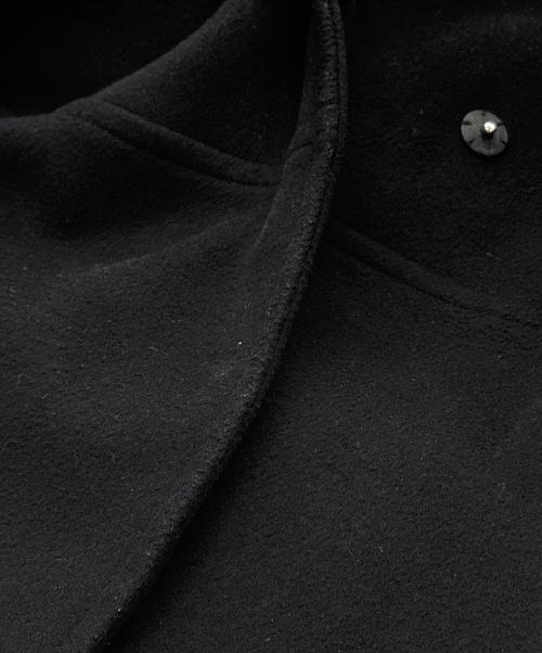 JOURNAL STANDARD（ジャーナルスタンダード）JOURNAL STANDARD (ジャーナルスタンダード) スーパー140ビーバーフードコート ブラック サイズ:36の古着・服飾アイテム