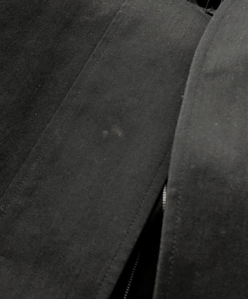 Jean Paul Gaultier FEMME（ジャンポールゴルチエ フェム）Jean Paul GAULTIER FEMME (ジャンポールゴルチエ フェム) デザインロングコート ブラック サイズ:40の古着・服飾アイテム