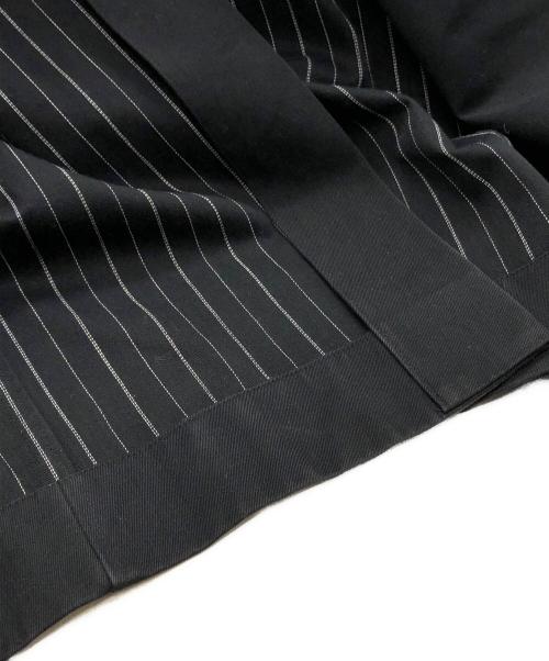 Jean Paul Gaultier FEMME（ジャンポールゴルチエ フェム）Jean Paul GAULTIER FEMME (ジャンポールゴルチエ フェム) デザインロングコート ブラック サイズ:40の古着・服飾アイテム