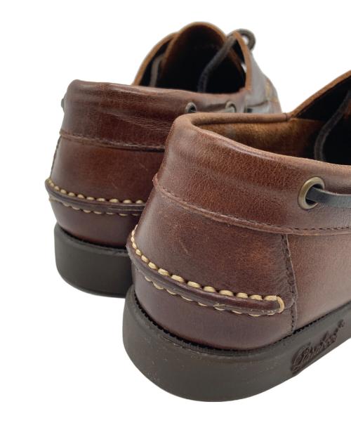 PARABOOT（パラブーツ）PARABOOT (パラブーツ) デッキシューズ ブラウン サイズ:3 1/2の古着・服飾アイテム