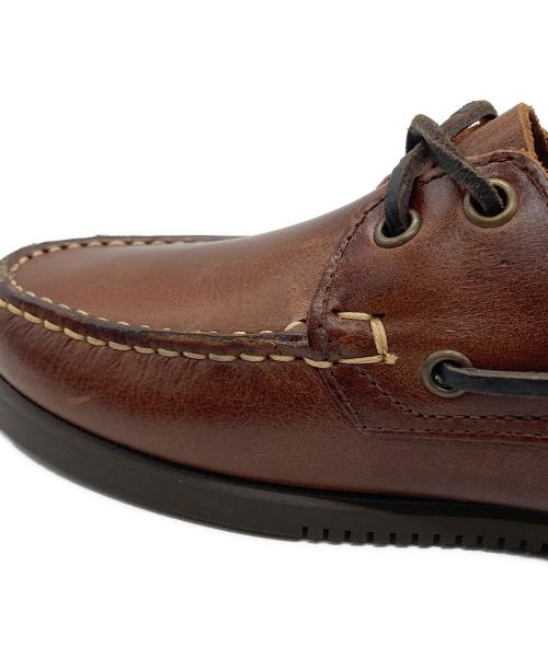 PARABOOT（パラブーツ）PARABOOT (パラブーツ) デッキシューズ ブラウン サイズ:3 1/2の古着・服飾アイテム