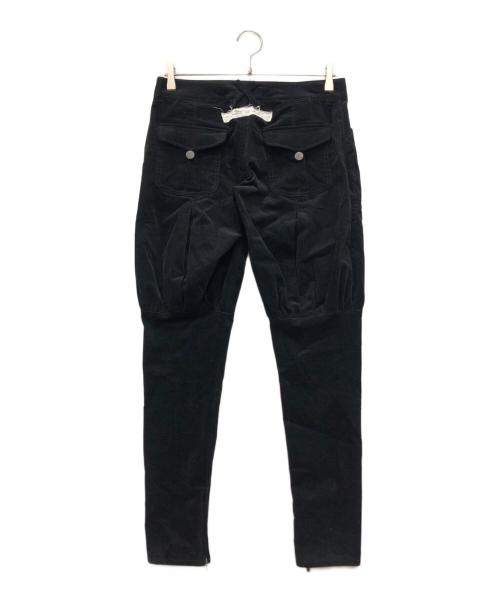 ALICE AUAA（アリスアウアア）ALICE AUAA (アリスアウアア) デザインパンツ ブラック サイズ:4の古着・服飾アイテム