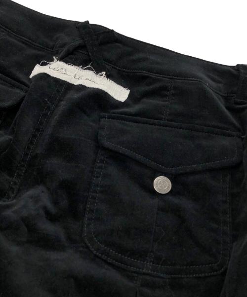 ALICE AUAA（アリスアウアア）ALICE AUAA (アリスアウアア) デザインパンツ ブラック サイズ:4の古着・服飾アイテム