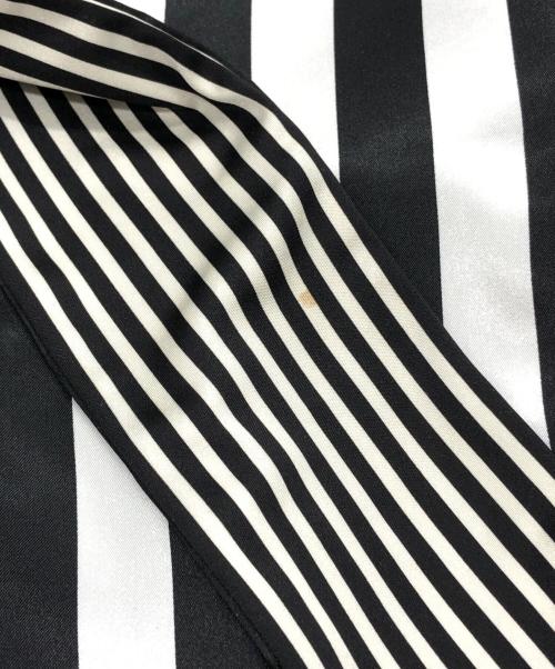 ALICE AUAA（アリスアウアア）Alice Auaa (アリスアウアア) ストライプデザインスカート ブラック サイズ:3の古着・服飾アイテム