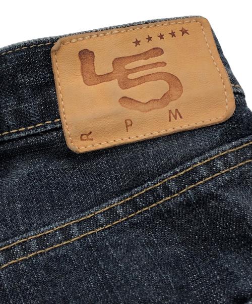 45rpm（45アールピーエム）45rpm (45アールピーエム) 再び6.5空比古比女 40.5インチデニムパンツ インディゴ サイズ:★★★★★の古着・服飾アイテム