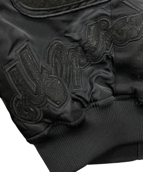 DIESEL（ディーゼル）DIESEL (ディーゼル) j bulc patch ボンバージャケット ブラック サイズ:Sの古着・服飾アイテム