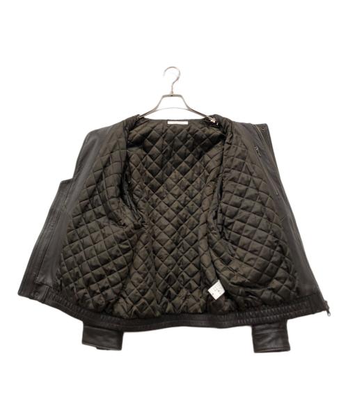 JOURNAL STANDARD（ジャーナルスタンダード）JOURNAL STANDARD (ジャーナルスタンダード) ラム ダッド レザーブルゾン ブラウン サイズ:Mの古着・服飾アイテム