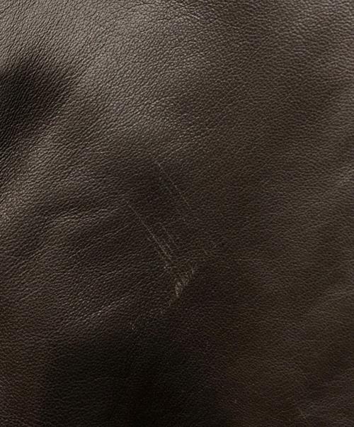 JOURNAL STANDARD（ジャーナルスタンダード）JOURNAL STANDARD (ジャーナルスタンダード) ラム ダッド レザーブルゾン ブラウン サイズ:Mの古着・服飾アイテム