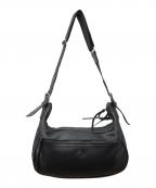 Vivienne Westwoodヴィヴィアンウエストウッド）の古着「ミニオーブ金具 レザーショルダーバッグ」｜ブラック