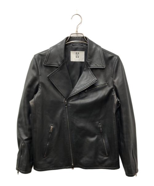 MOLEC（モレク）MOLEC (モレク) レザージャケット ブラック サイズ:46の古着・服飾アイテム