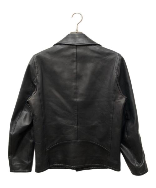MOLEC（モレク）MOLEC (モレク) レザージャケット ブラック サイズ:46の古着・服飾アイテム