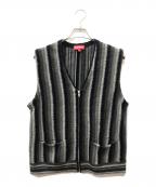 SUPREMEシュプリーム）の古着「Stripe Sweater VEST」｜グリーン