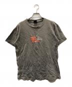 stussyステューシー）の古着「プリントTシャツ」｜ベージュ