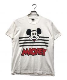 SCREEN STARS BEST（スクリーンズスターズベスト）の古着「ミッキー ムービングアイＴシャツ」｜ホワイト