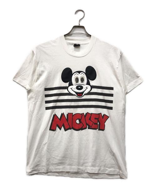 SCREEN STARS BEST（スクリーンズスターズベスト）SCREEN STARS BEST (スクリーンズスターズベスト) ミッキー ムービングアイＴシャツ ホワイト サイズ:XLの古着・服飾アイテム