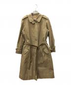 Burberry'sバーバリー）の古着「エポレットロングコート」｜ベージュ