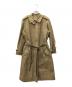 Burberry's（バーバリー）の古着「エポレットロングコート」｜ベージュ