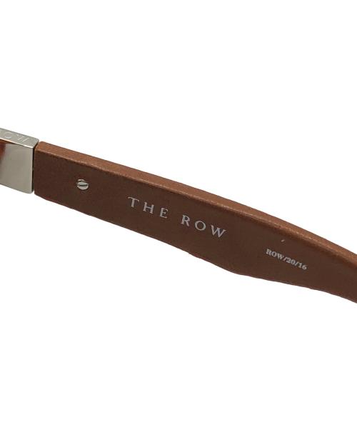 THE ROW（ザ ロウ）THE ROW (ザ ロウ) サングラス ブラウン サイズ:下記参照の古着・服飾アイテム