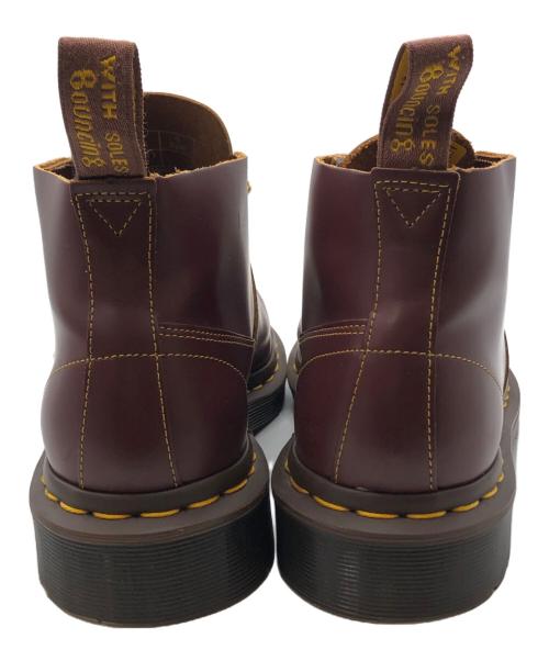 Dr.Martens（ドクターマーチン）Dr.Martens (ドクターマーチン) CHURCH LACE LOW BOOT ボルドー サイズ:UK5の古着・服飾アイテム