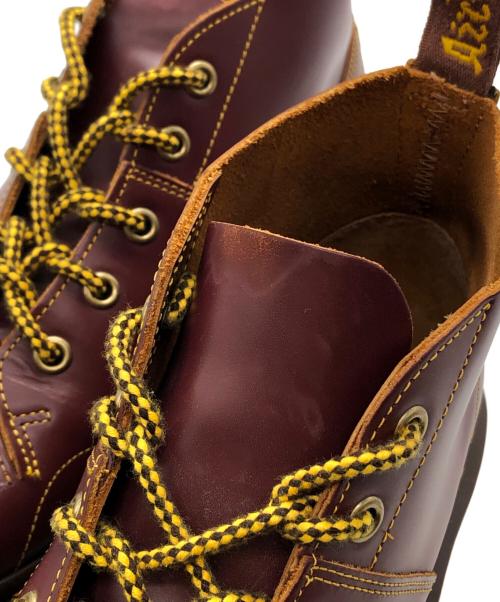 Dr.Martens（ドクターマーチン）Dr.Martens (ドクターマーチン) CHURCH LACE LOW BOOT ボルドー サイズ:UK5の古着・服飾アイテム