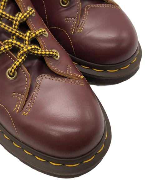 Dr.Martens（ドクターマーチン）Dr.Martens (ドクターマーチン) CHURCH LACE LOW BOOT ボルドー サイズ:UK5の古着・服飾アイテム