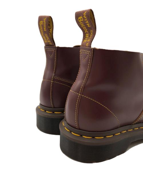 Dr.Martens（ドクターマーチン）Dr.Martens (ドクターマーチン) CHURCH LACE LOW BOOT ボルドー サイズ:UK5の古着・服飾アイテム