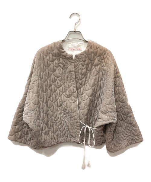TOWAVASE（トワヴァーズ）TOWAVASE (トワヴァーズ) パーマネントトワヴァーズジャケット ブラウン サイズ:下記参照の古着・服飾アイテム