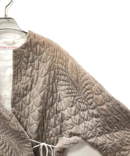 TOWAVASE（トワヴァーズ）TOWAVASE (トワヴァーズ) パーマネントトワヴァーズジャケット ブラウン サイズ:下記参照の古着・服飾アイテム