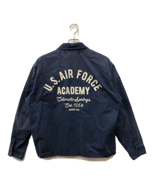 AVIREX（アヴィレックス）AVIREX (アヴィレックス) アヴィレックス フェイド USAF アカデミー ジャケット ネイビー サイズ:ＸＬの古着・服飾アイテム