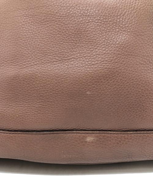 GUCCI（グッチ）GUCCI (グッチ) バンブー ダイアナ レザー ショルダーバッグ ブラウン サイズ:下記参照の古着・服飾アイテム