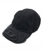 DIESELディーゼル）の古着「C-ODYキャップ」｜ブラック