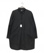 THE DAYザデイ）の古着「KANEMASA KNITTING - CLASSIC SHIRT JACKET」｜ブラック