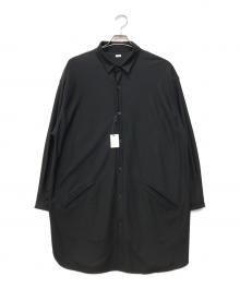 THE DAY（ザデイ）の古着「KANEMASA KNITTING - CLASSIC SHIRT JACKET」｜ブラック