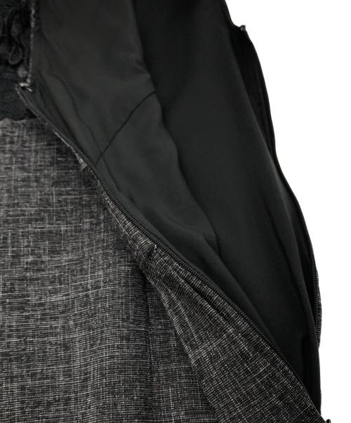 JUSGLITTY（ジャスグリッティー）JUSGLITTY (ジャスグリッティー) ノースリーブワンピース ブラック サイズ:2 未使用品の古着・服飾アイテム