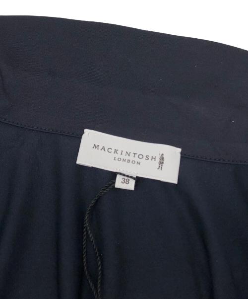 MACKINTOSH LONDON（マッキントッシュ ロンドン）MACKINTOSH LONDON (マッキントッシュ ロンドン) ウォッシャブルポンチワンピース ネイビー サイズ:38 未使用品の古着・服飾アイテム