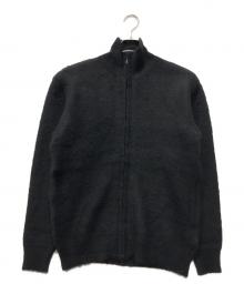 Needles（ニードルズ）の古着「Zipped Mohair Cardigan」｜ブラック