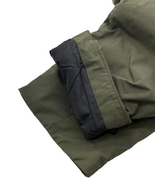 South2 West8（サウスツー ウエストエイト）south2 west8 (サウスツー ウエストエイト) NANGA (ナンガ) ベルテッド C.S. ダウン パンツ カーキ サイズ:Sの古着・服飾アイテム