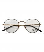 RAY-BANレイバン）の古着「ROUND METAL OPTICS II」｜ポリッシュ ゴールド