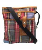 Vivienne Westwoodヴィヴィアンウエストウッド）の古着「チェックショルダーバッグ」｜マルチカラー