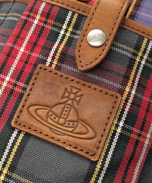 Vivienne Westwood（ヴィヴィアンウエストウッド）Vivienne Westwood (ヴィヴィアンウエストウッド) チェックショルダーバッグ マルチカラー サイズ:下記参照の古着・服飾アイテム