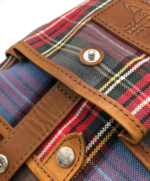 Vivienne Westwood（ヴィヴィアンウエストウッド）Vivienne Westwood (ヴィヴィアンウエストウッド) チェックショルダーバッグ マルチカラー サイズ:下記参照の古着・服飾アイテム