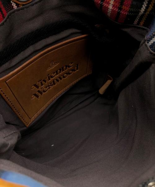 Vivienne Westwood（ヴィヴィアンウエストウッド）Vivienne Westwood (ヴィヴィアンウエストウッド) チェックショルダーバッグ マルチカラー サイズ:下記参照の古着・服飾アイテム