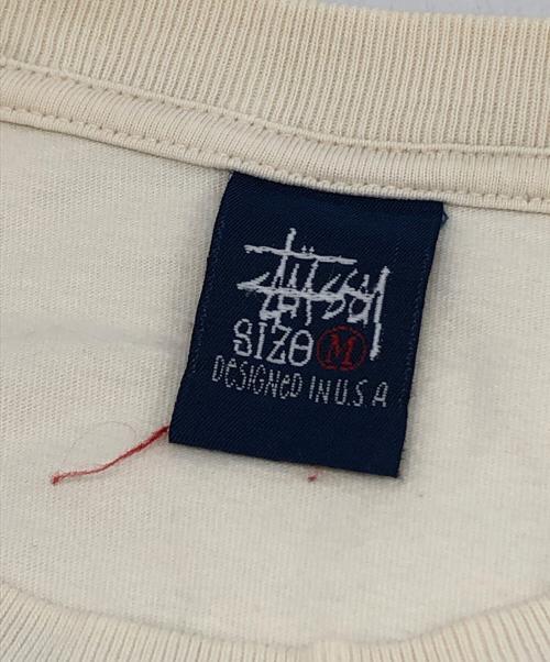 stussy（ステューシー）stussy (ステューシー) ピストルズ プリントTシャツ アイボリー サイズ:Mの古着・服飾アイテム