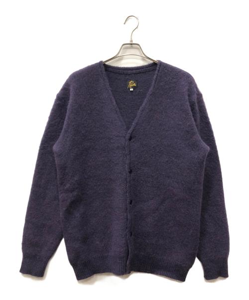 Needles（ニードルズ）Needles (ニードルズ) モヘアカーディガン パープル サイズ:Ｍの古着・服飾アイテム