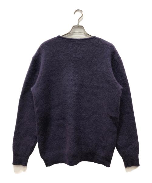 Needles（ニードルズ）Needles (ニードルズ) モヘアカーディガン パープル サイズ:Ｍの古着・服飾アイテム