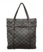 LOEWEロエベ）の古着「アナグラムPVCトートバッグ」｜ブラウン