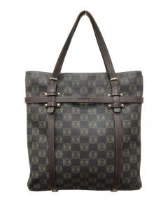 中古・古着通販】LOEWE (ロエベ) ナッパレザートートバッグ ブラウン