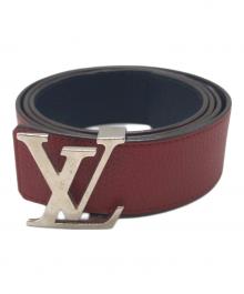 LOUIS VUITTON（ルイ ヴィトン）の古着「レザーベルト」｜ネイビー