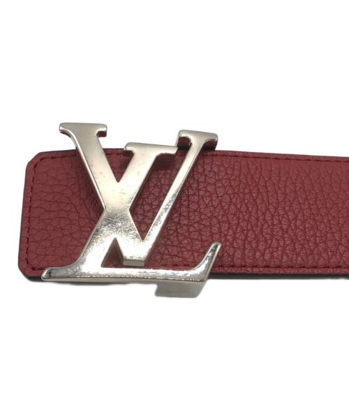 LOUIS VUITTON（ルイ ヴィトン）LOUIS VUITTON (ルイ ヴィトン) レザーベルト ネイビーの古着・服飾アイテム